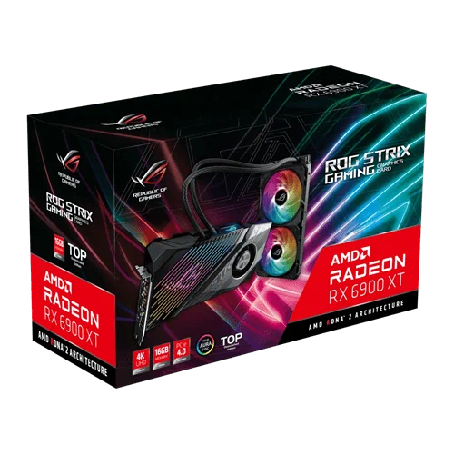 כרטיס מסך Asus ROG-STRIX-LC-RX6900XT-O16G-GAMING
