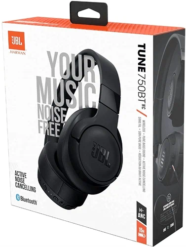 אוזניות JBL Tune 750BTNC Bluetooth