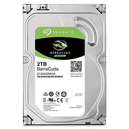 כונן קשיח Seagate Barracuda HDD 2TB Sata III ST2000DM008