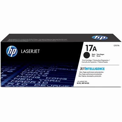 טונר ‏שחור HP 17A CF217A מקורי